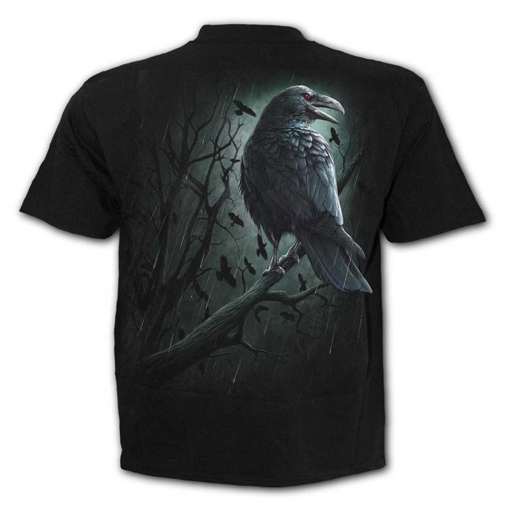 Spiral - SHADOW RAVEN Mens T-shirt - Black